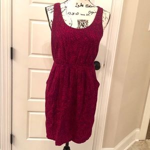 Mossimo Sleeveless Elastic Waist Pocket Dress